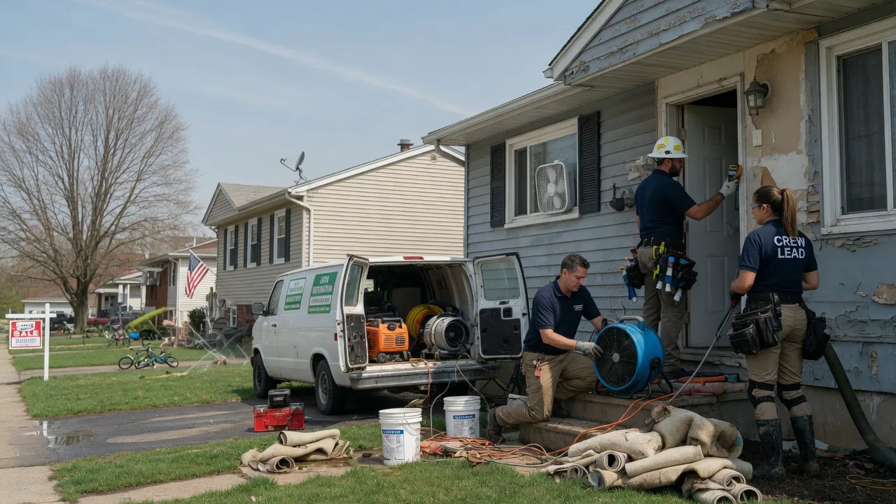 Flood Cleanup in Graham, TX near me